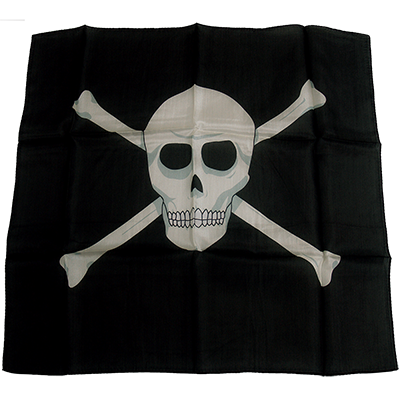 (image for) Skull Silk by Magic By Gosh - 18 Inch